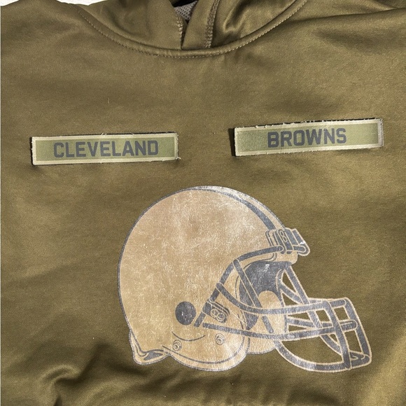 Cleveland Browns Nike Salute to Troops Boys Size Large - Picture 3 of 10